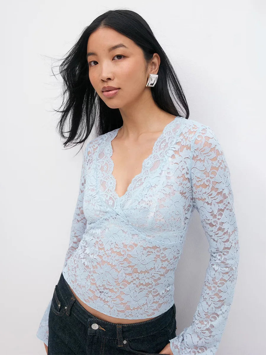 חולצת תחרה- גאיה