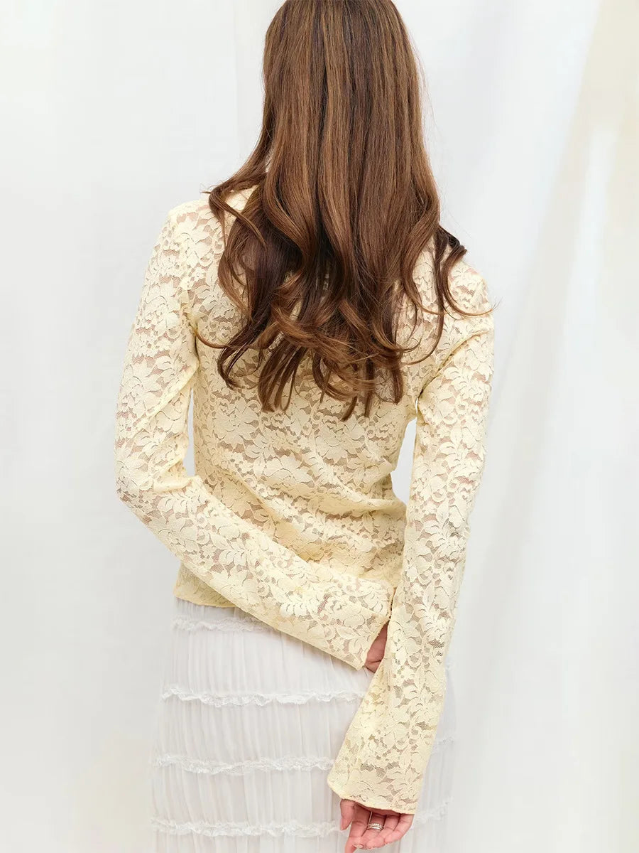 חולצת תחרה- גאיה