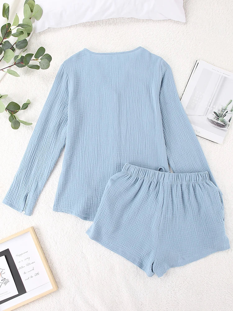 פיג׳מת כותנה- סנדי